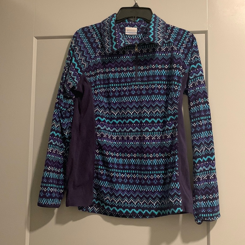 Columbia zipper pull over
